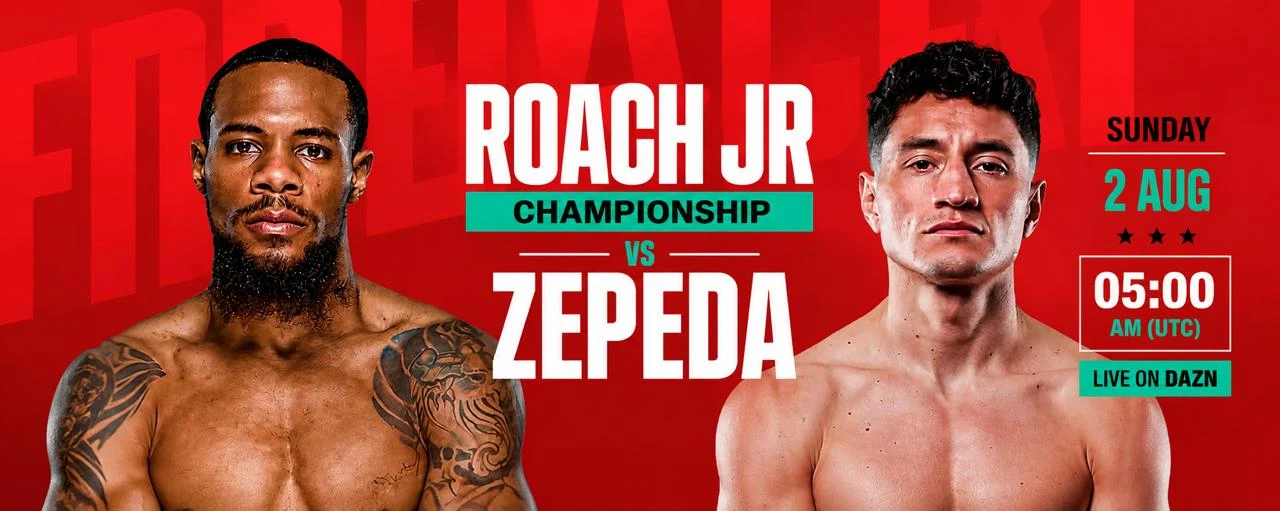 Афиша: Roach vs Zepeda